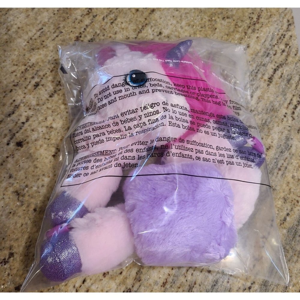 Twisty Petz SNOWPUFF UNICORN TRANSFORMING Plush Pet SpinMaster Pink Purple - Picture 7 of 7